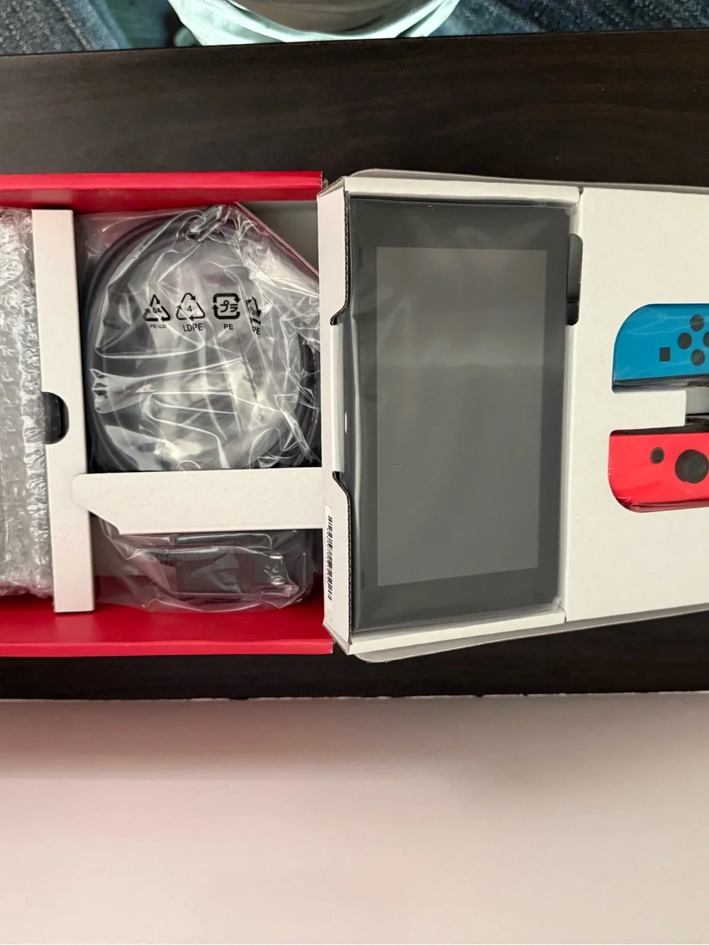 Nintendo Switch Console with Blue & Red Joy-Con Controllers NIB